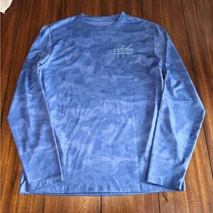 Vineyard Vines Men’s Performance Sportsfishing Camo Logo Box Harbor Size Small